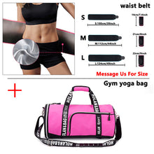 Load image into Gallery viewer, ROEGADYN Yoga Mat Bag For Women 2019 Pink Gym Bag Women Sports bag For Fitness/Gym Women Gym Bag Shoe Compartment Small Gym Bag