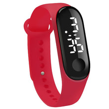 Load image into Gallery viewer, Digital Touch Screen LED Display Silicone Strap Men Women Couple Wristwatch Electronic Bracelet Watches Kids Sport Fitness Clock