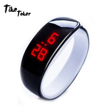 Load image into Gallery viewer, TIke Toker,Women Watchs Men Wristwatch LED Bracelet Watch Waterproof Candy Color Digital Sport Clock 2018 New Hot Sale Relogio