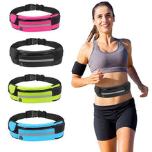 Load image into Gallery viewer, Outdoor Running Waist Bag Waterproof Mobile Phone Holder  Belt Belly Bag Women Gym Fitness Bag Lady Sport Accessories Phone Case